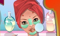 العاب مكياج تقشير البشرة