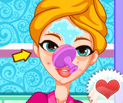 العاب تنظيف الوجه من الحبوب