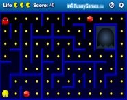 لعبة باك مان و الاشباح pacman لعبة باك مان و الاشباح pacman